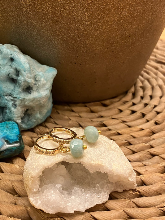 Huggies | Amazonite | Hope & Communication