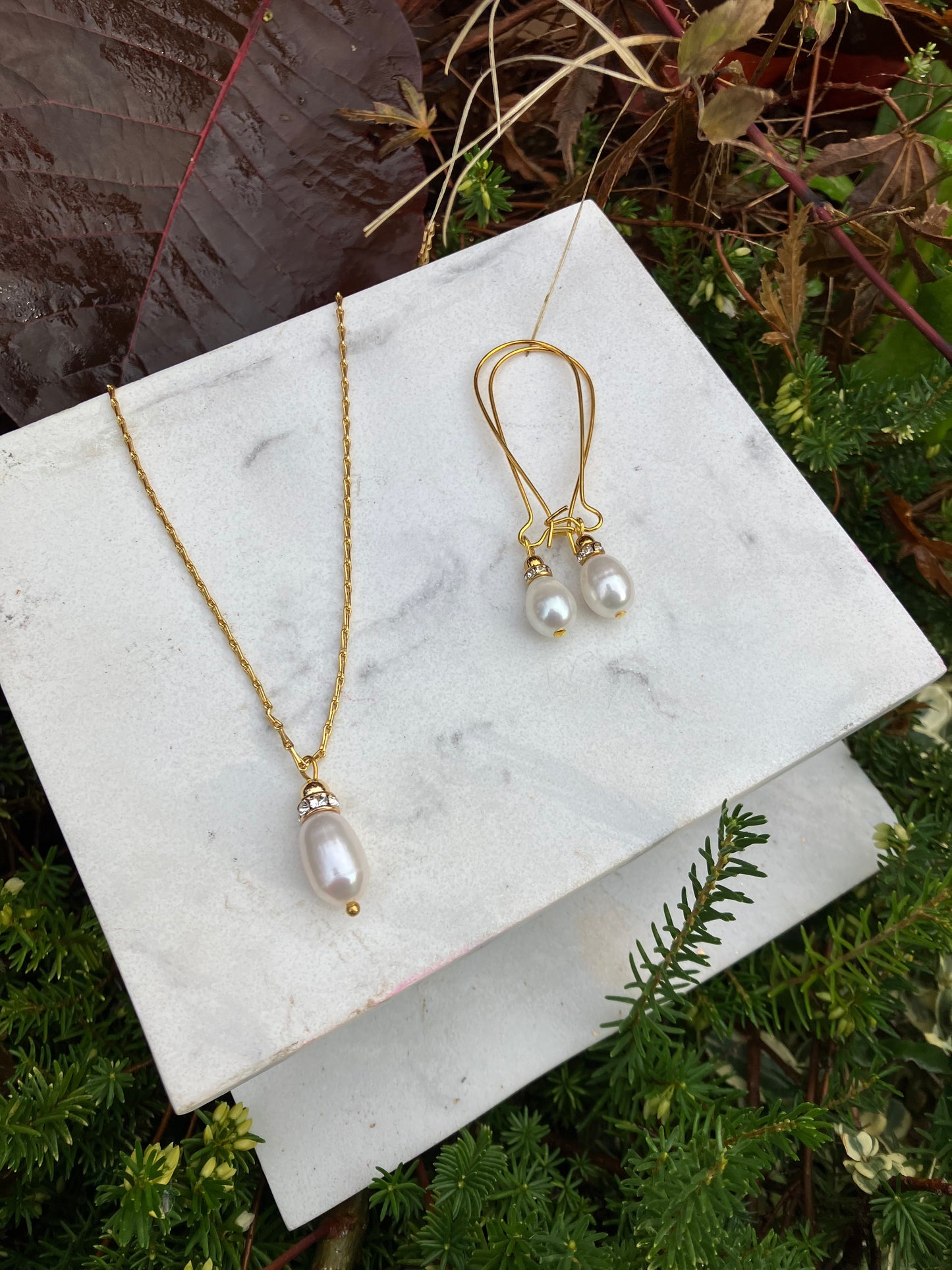 Pearl Gift Set | White pearl | Wisdom