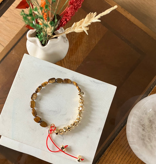 Tiger's Eye Bracelet | Courage & Creativity
