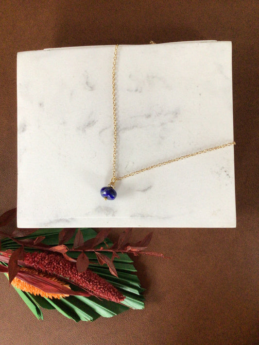 Bauble Necklace - Lapis Lazuli