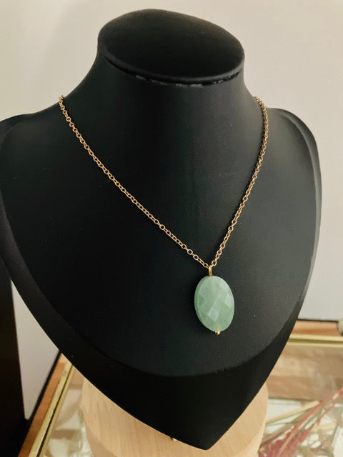 Danu Necklace | Amazonite | Hope & Communication