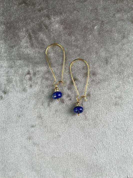 Bauble earrings - Lapis Lazuli