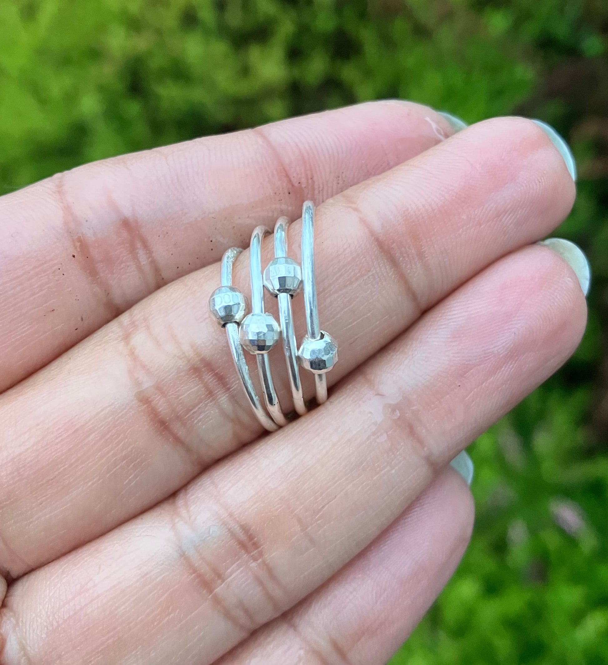 Sterling Silver Fidget Ring (Single) Inner Child Play – Leap